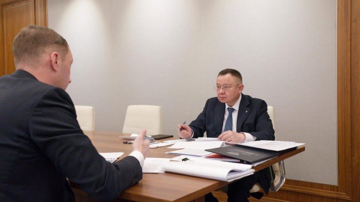 Бусаргин сообщил Файзуллину о 3 масштабных проектах в Энгельсском районе 