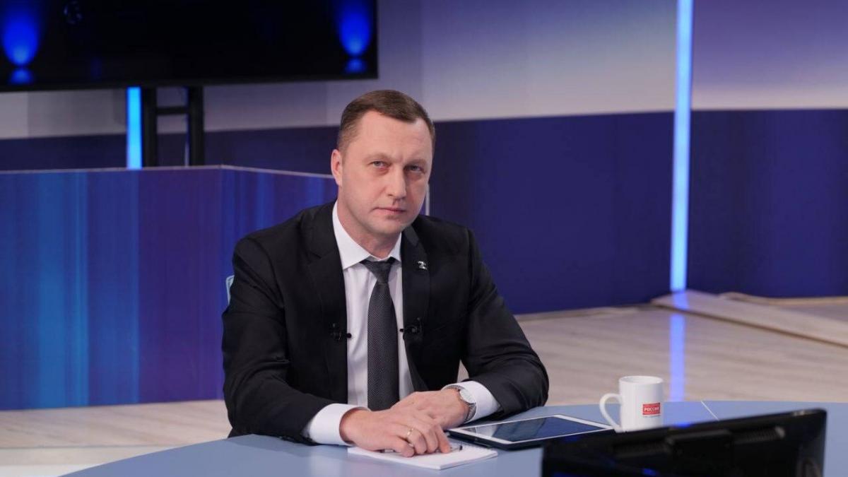 Роман Бусаргин проведет прямую линию на федеральном телеканале