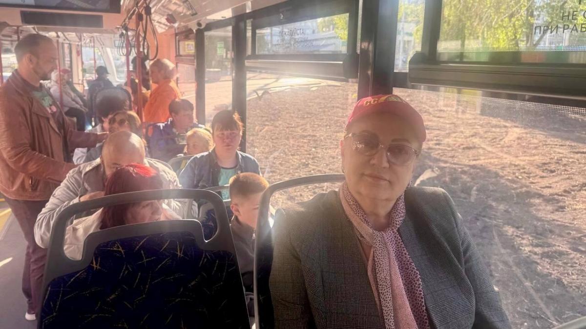 Ольга Алимова протестировала скоростной трамвай в Саратове
