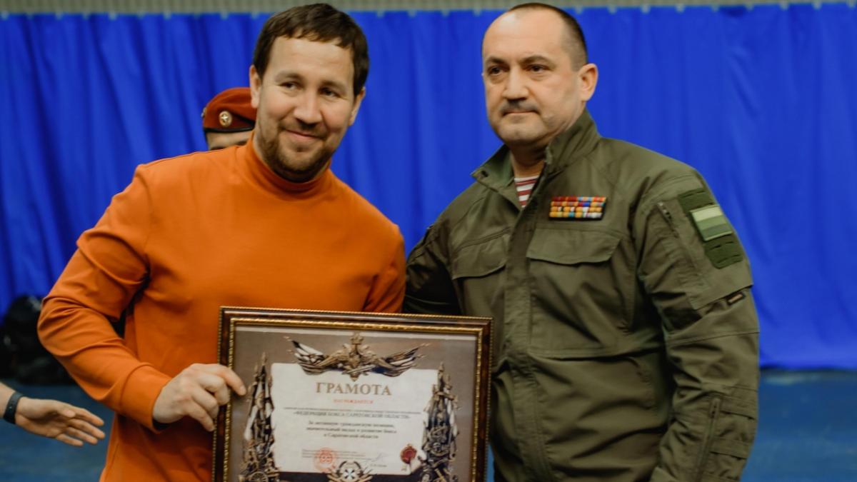 Калинин принял участие в открытии Чемпионата Саратовской области по боксу