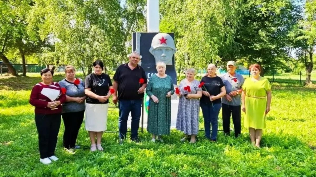 В селе Малая Семеновка почтили память героев Великой Отечественной войны