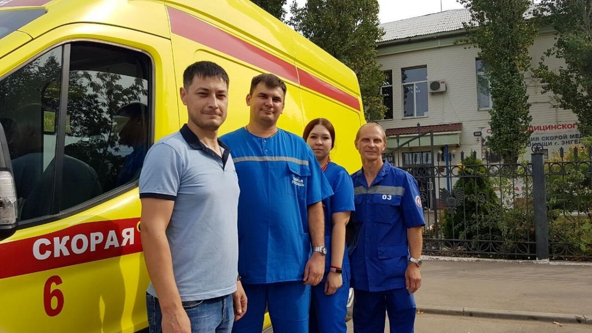В Энгельсе появилась круглосуточная реанимационная бригада со спецавтомобилем