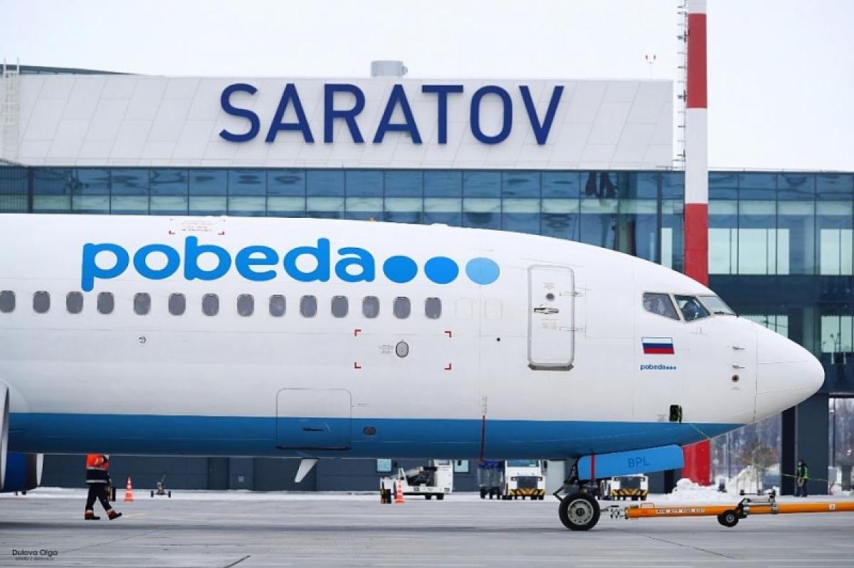 Саратовский аэропорт сообщил о том, что рейсы в Санкт-Петербург станут ежедневными
