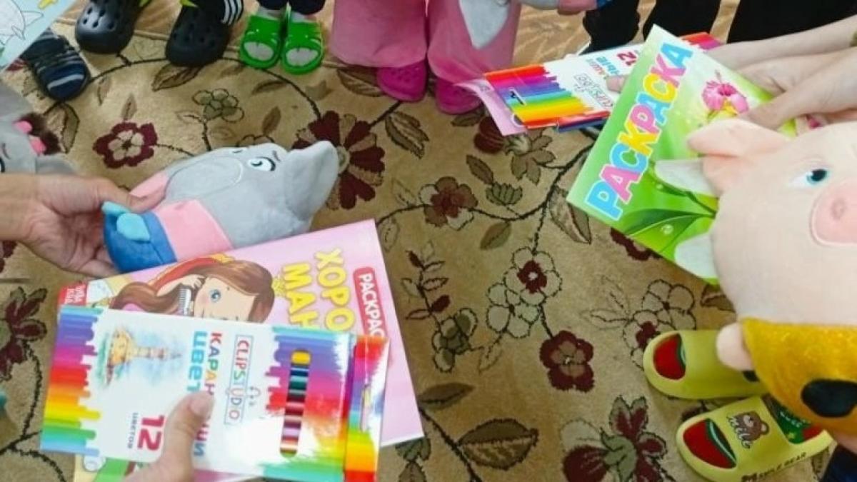 Активисты СР поздравили воспитанников приюта «Возрождение» с Днем защиты детей