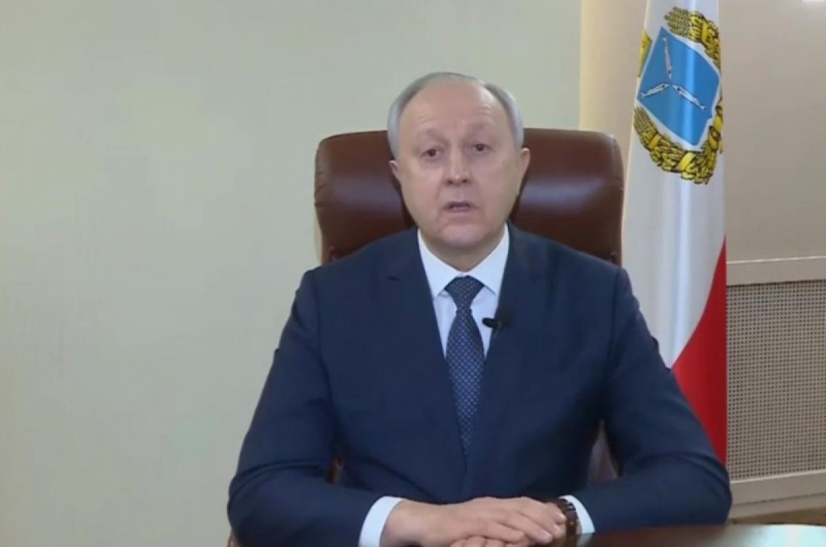 Валерий Радаев выступил со специальным обращением к саратовцам