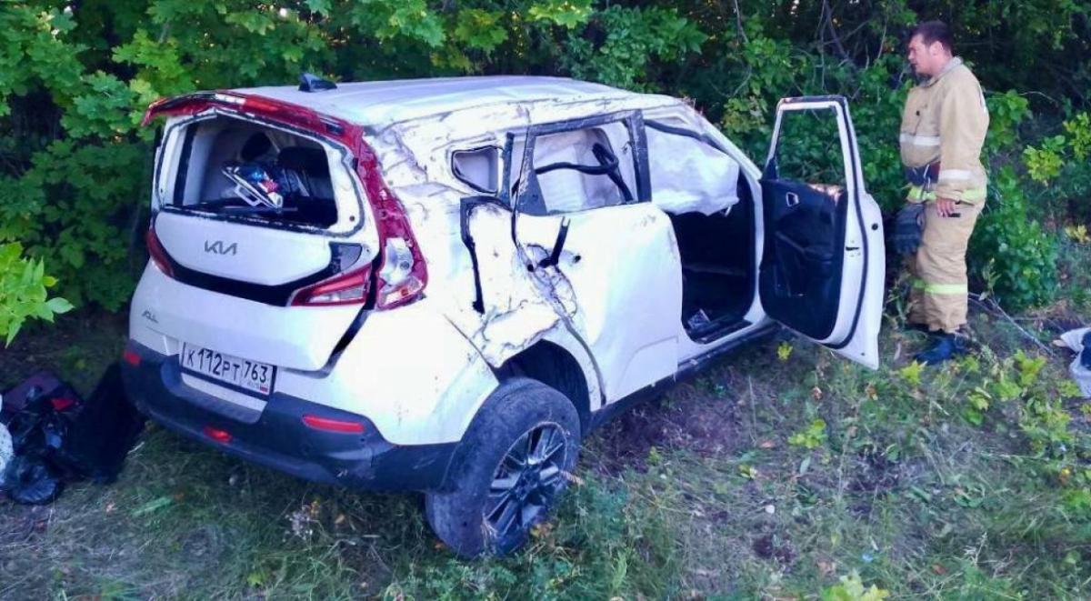 5 человек разбились в ДТП «Весты» и Киа» под Саратовом
