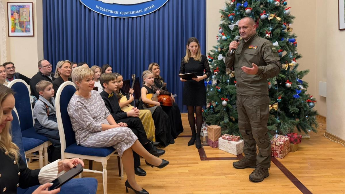 Калинин проводил Год семьи с родными участников спецоперации