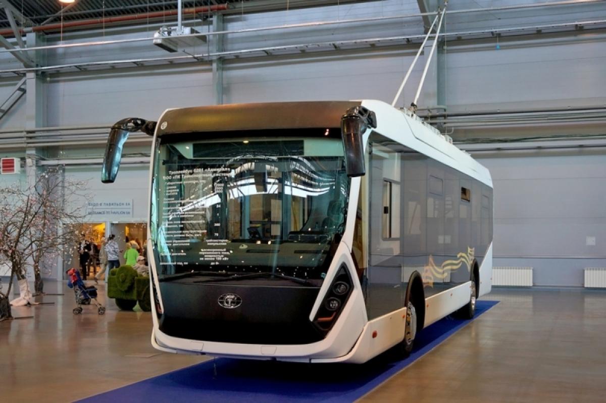 В Энгельсе мэрам городов представят троллейбус нового поколения «Адмирал»