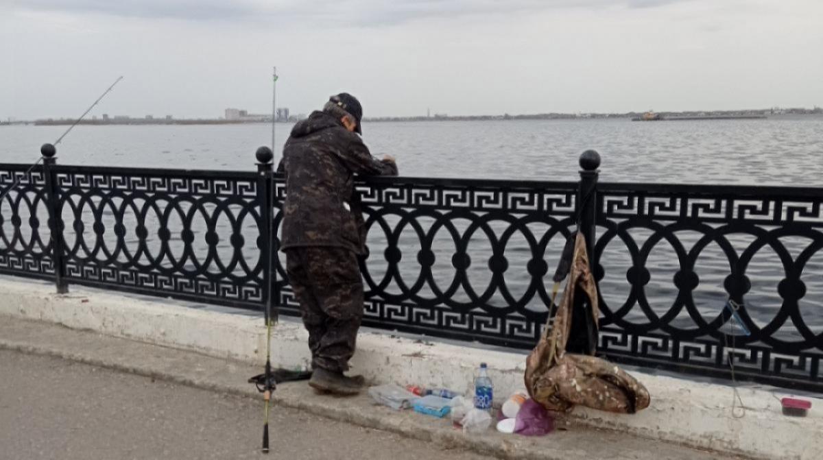 Полные садки лещей: саратовские рыбаки показали уловы на набережной в октябре