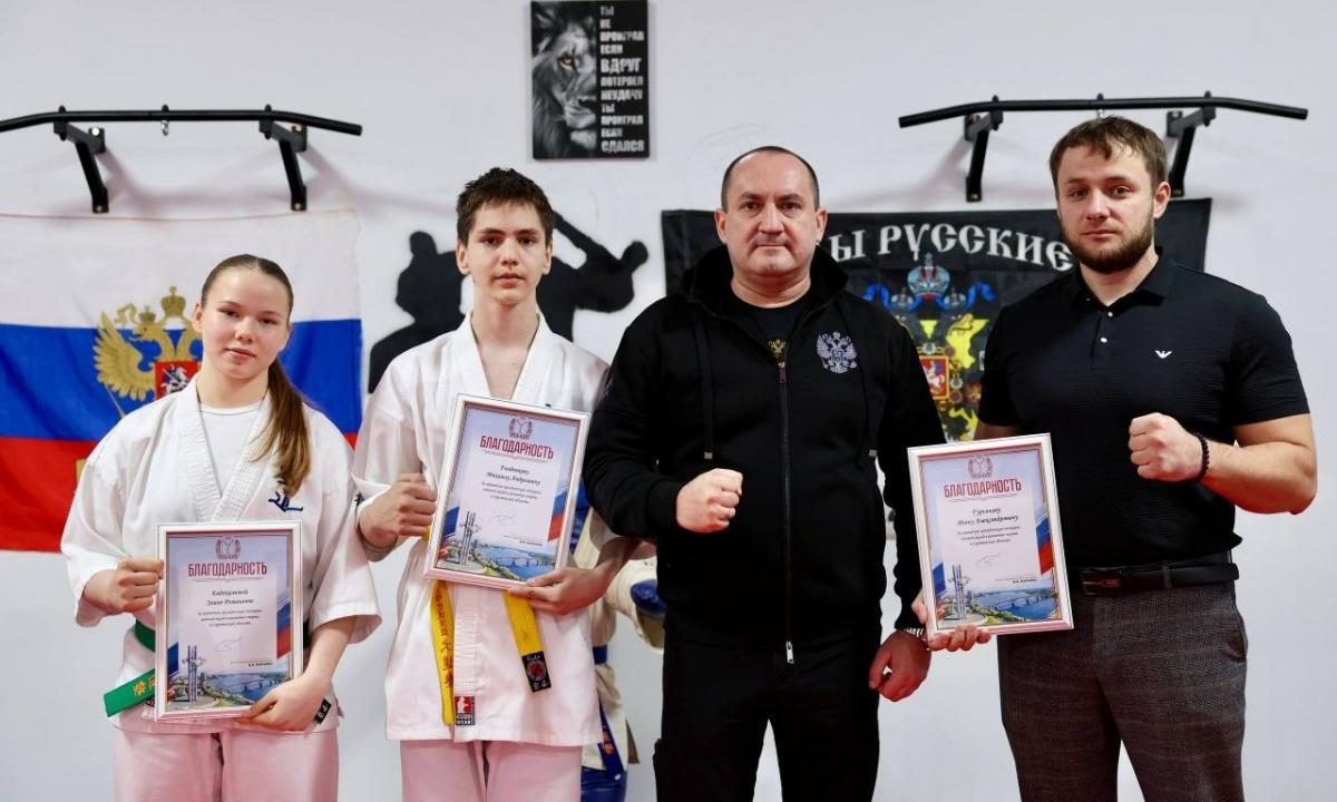 Вячеслав Калинин отметил благодарностями спортсменов Советского района