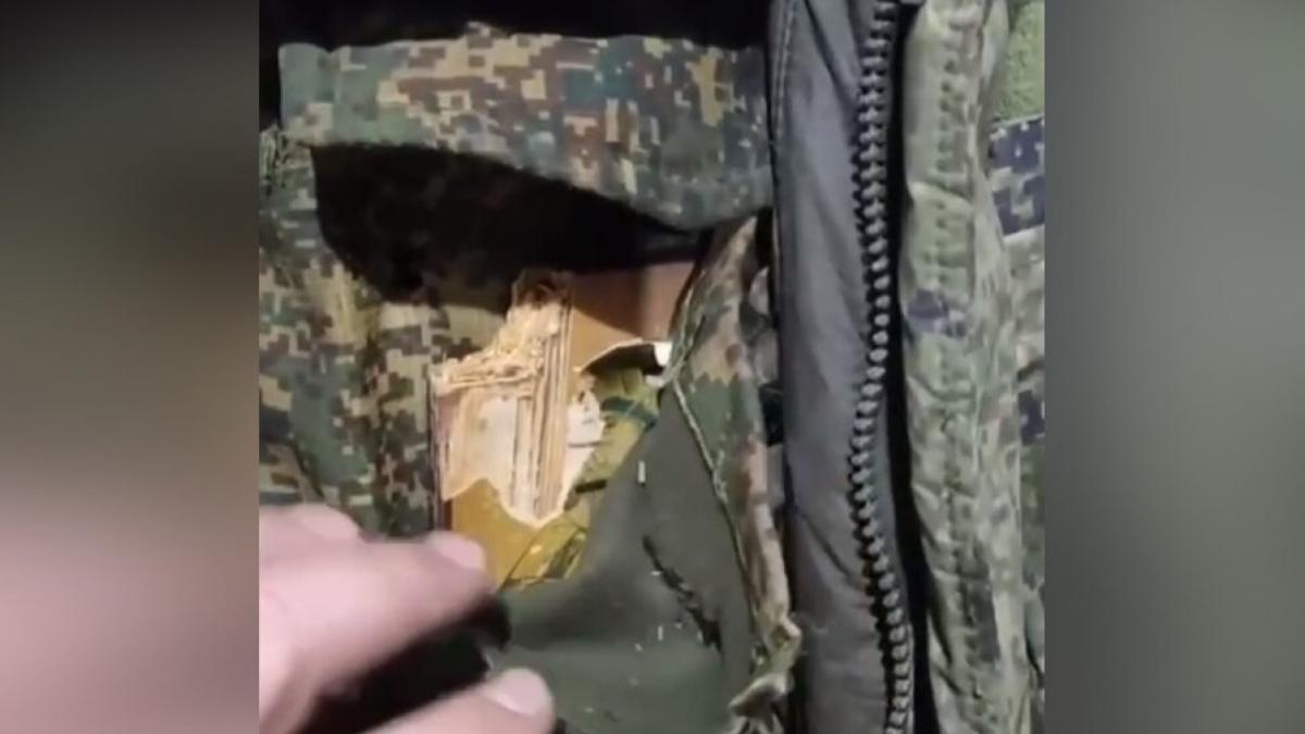 В зоне СВО икона спасла саратовского бойца от осколка
