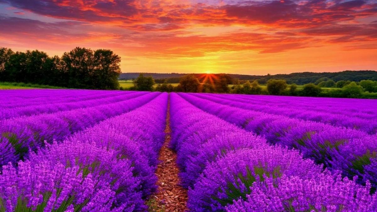 В Татищевском районе зацвели и порадовали туристов лавандовые поля
