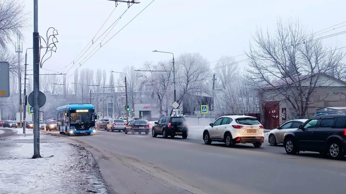 Новые электробусы вышли на маршрут №109 «Саратов-Энгельс» 4 марта