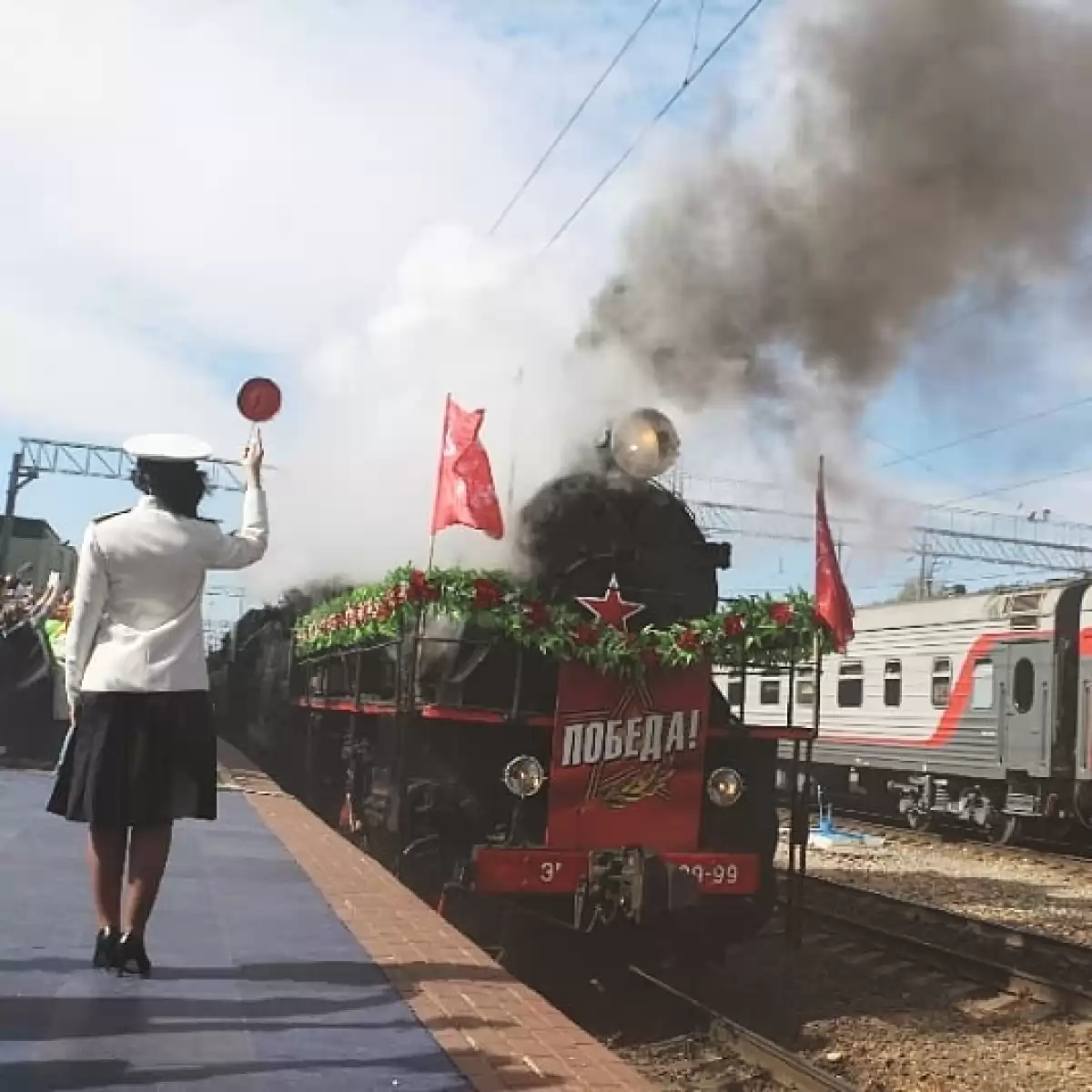 В Саратовскую область прибудет ретропоезд «Воинский эшелон». Обнародовано  расписание