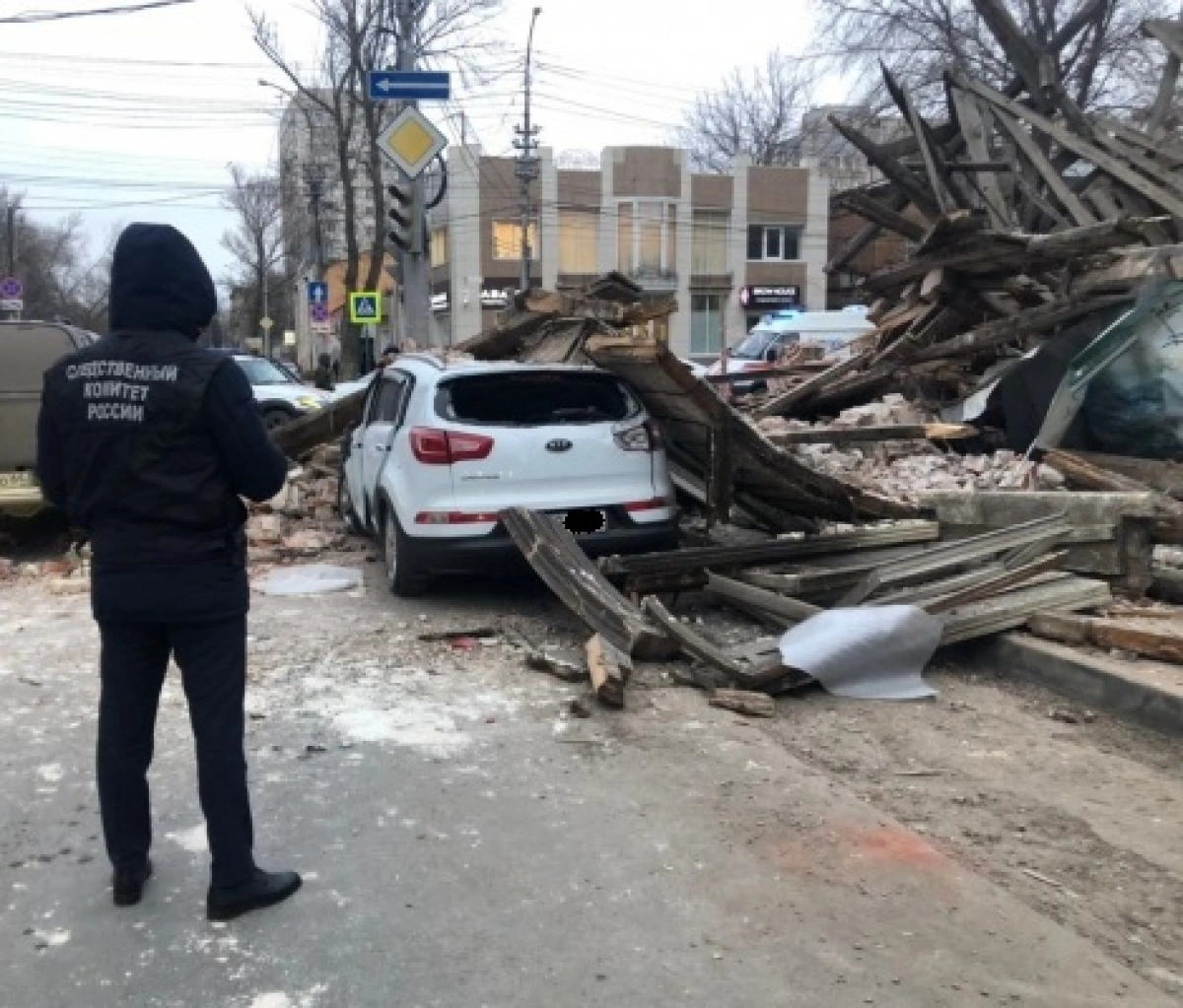 В Саратове после обрушения стены дома на улице Рахова будут судить прораба