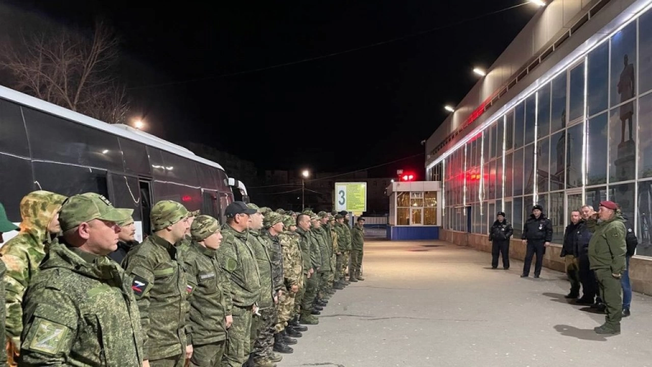 Саратовские мобилизованные прибыли домой в краткосрочный отпуск