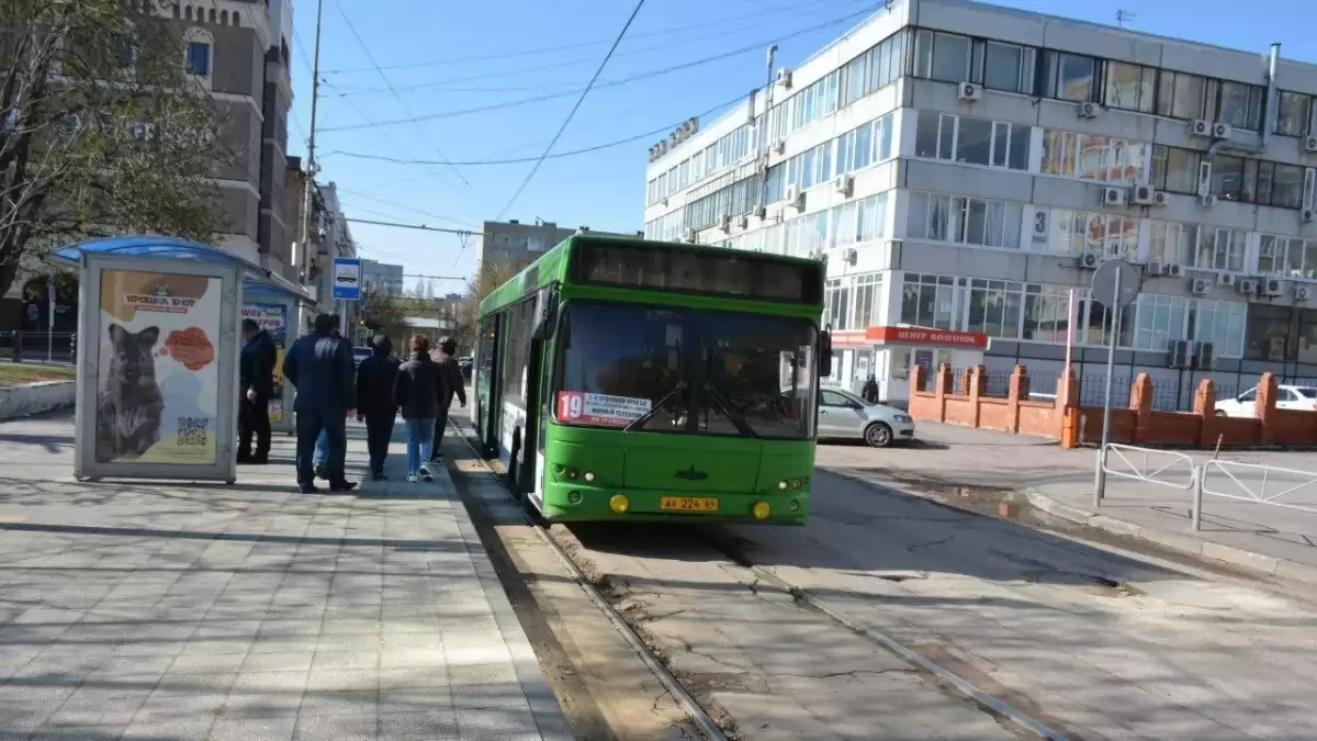 В Саратове автобус № 19 начал работать вместо трамваев в тестовом режиме