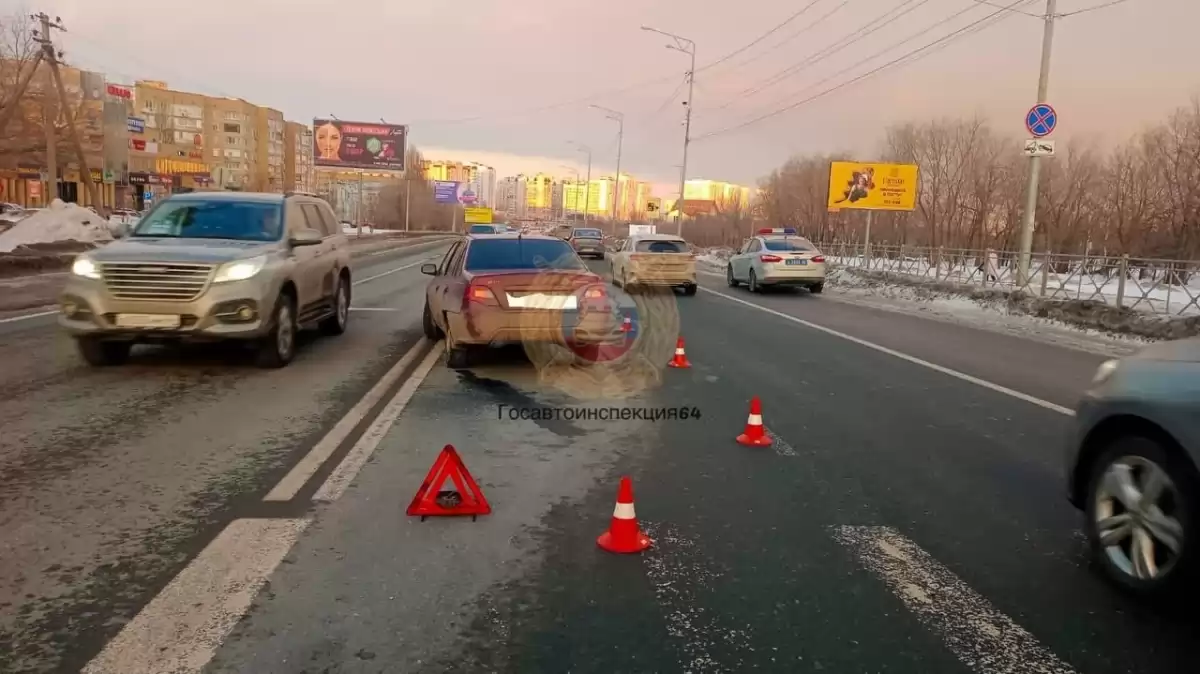 В ДТП с «Нексией» пострадала молодая саратовчанка в Юбилейном