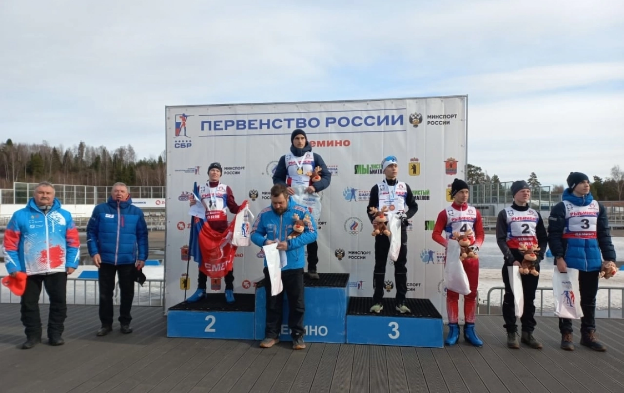 Саратовские биатлонисты завоевали медали первенства России