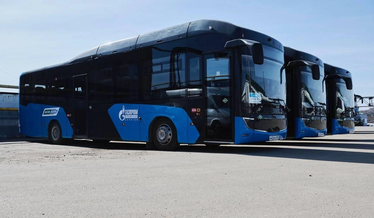 В Саратов прибыли 5 новых экспериментальных автобусов КамАЗ 