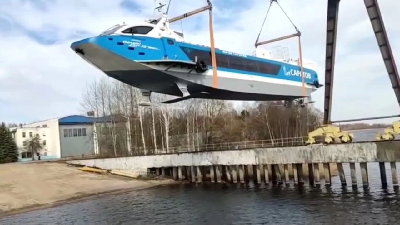 Первый «Валдай» для Саратовской области спустили на воду