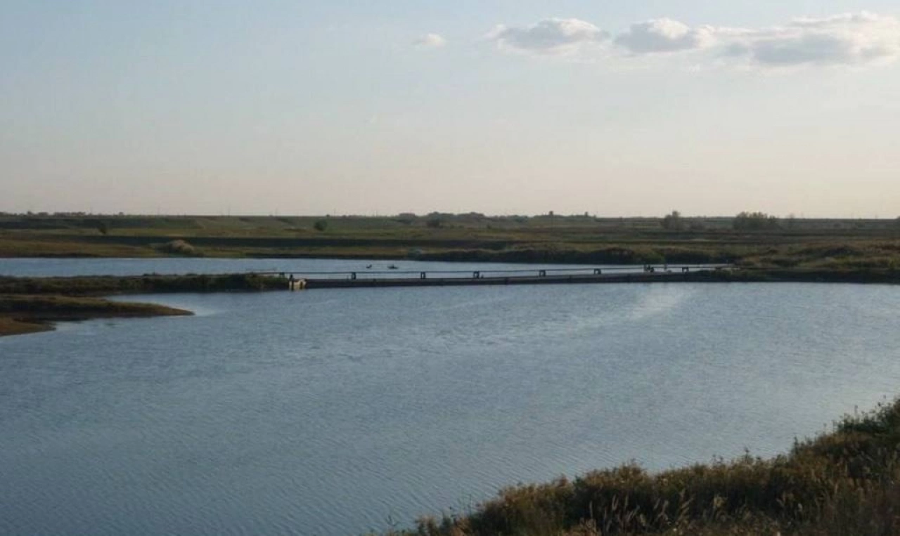 В пруды Алгайского района начала поступать вода из Волги 