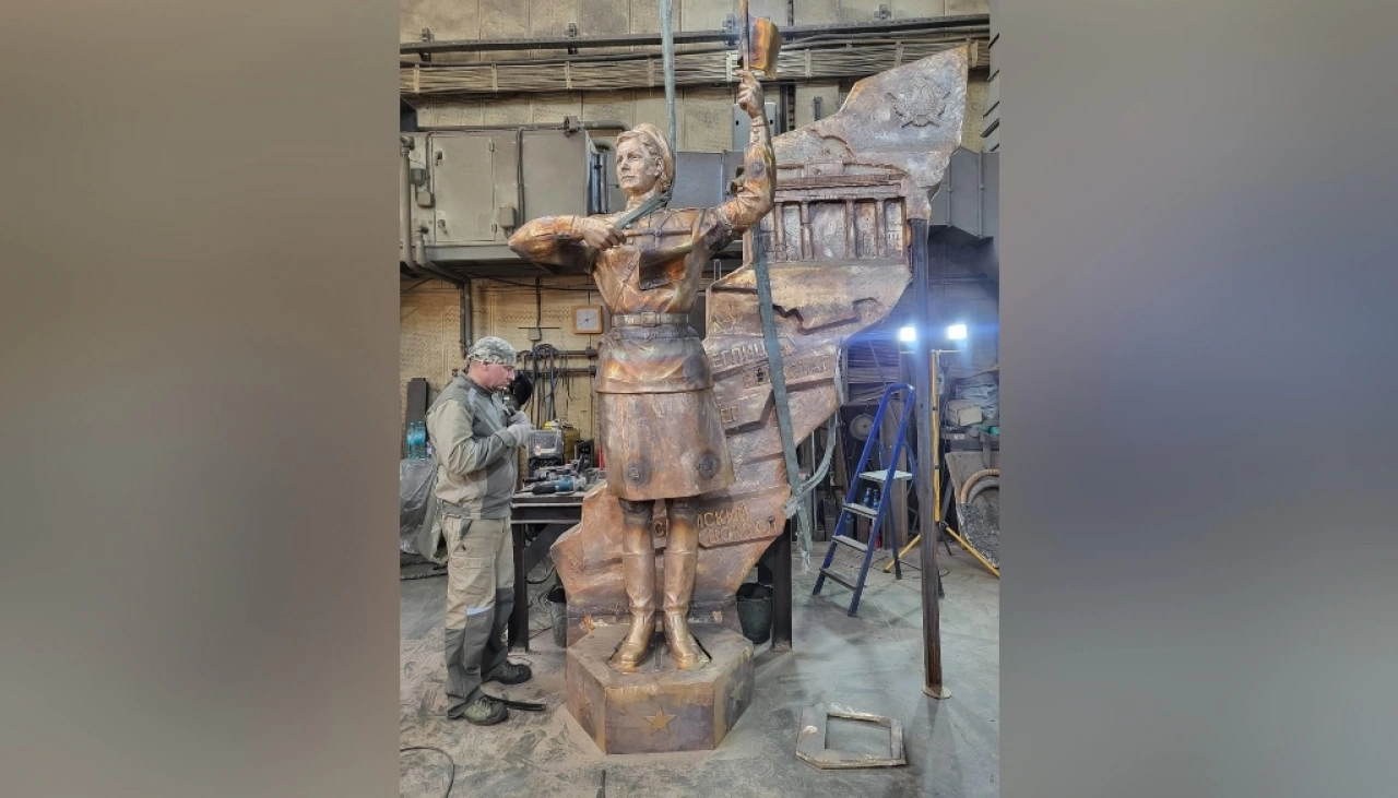 Памятник Бранденбургской Мадонне отлили к юбилею Победы