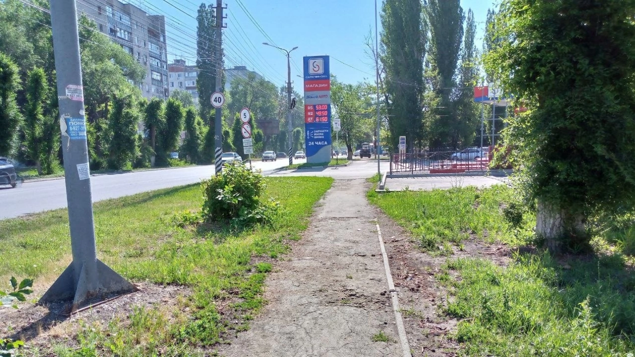 Обнародован 1-й список тротуаров Энгельса для ремонта в 2025 году