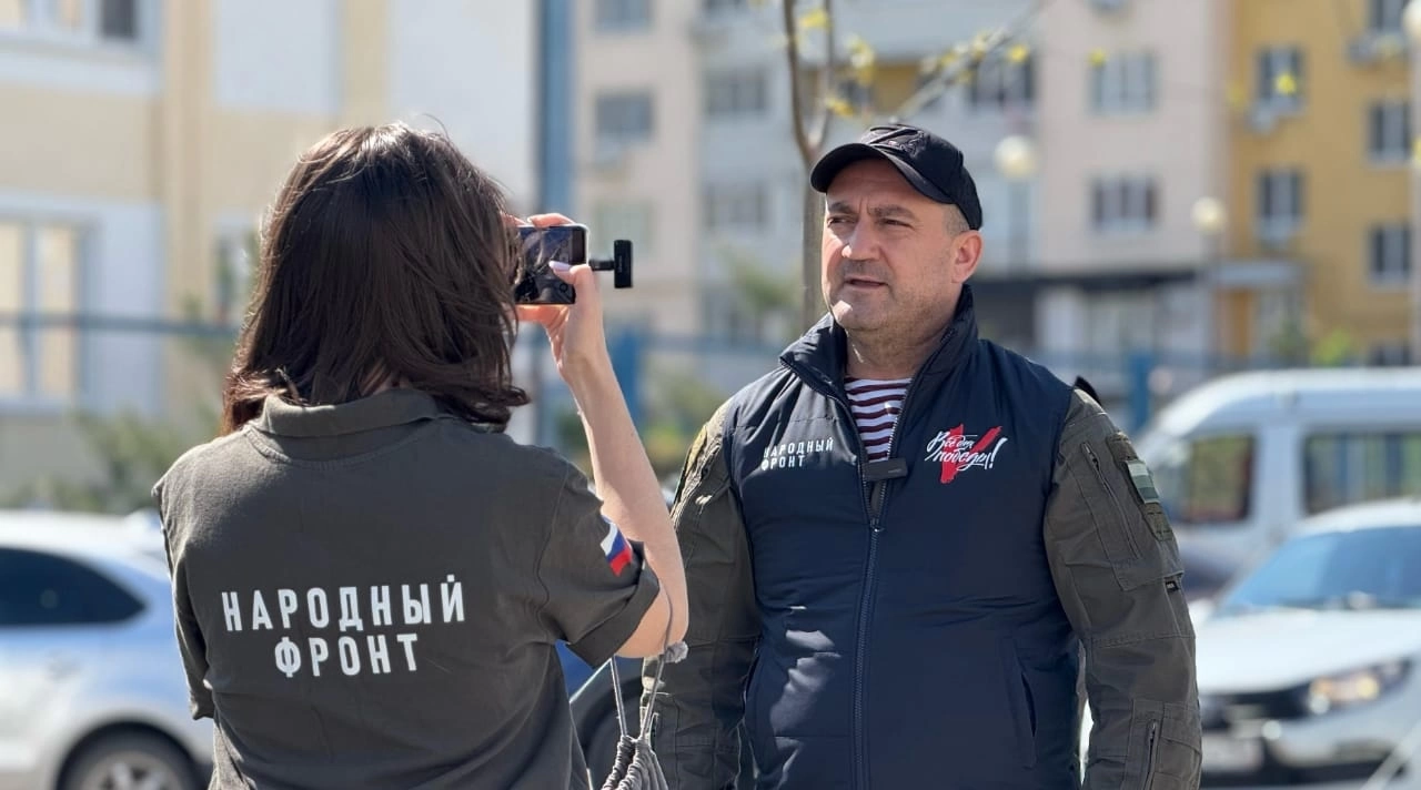 Калинин принял участие в создании Аллеи Памяти Героев Народного фронта