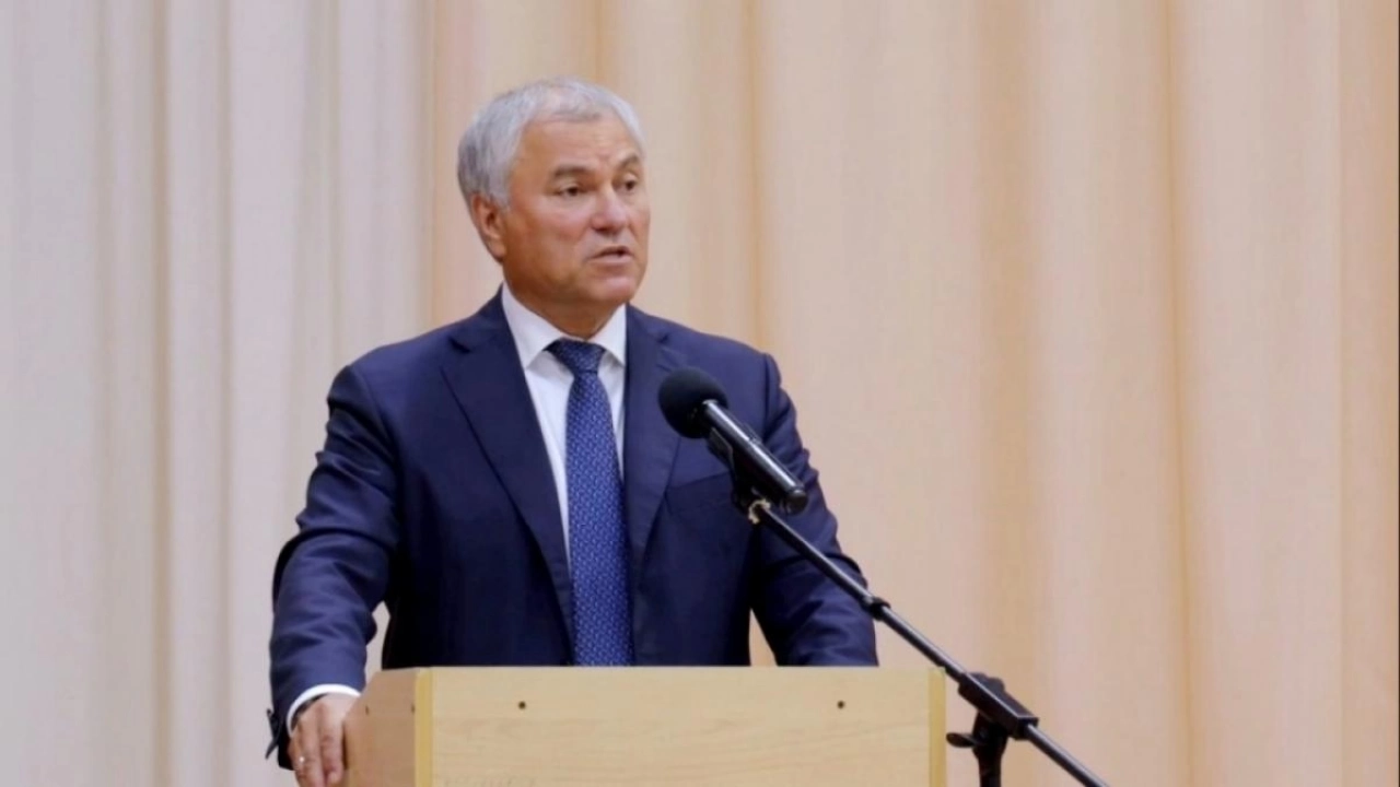 Вячеслав Володин работает сегодня в Саратовской области