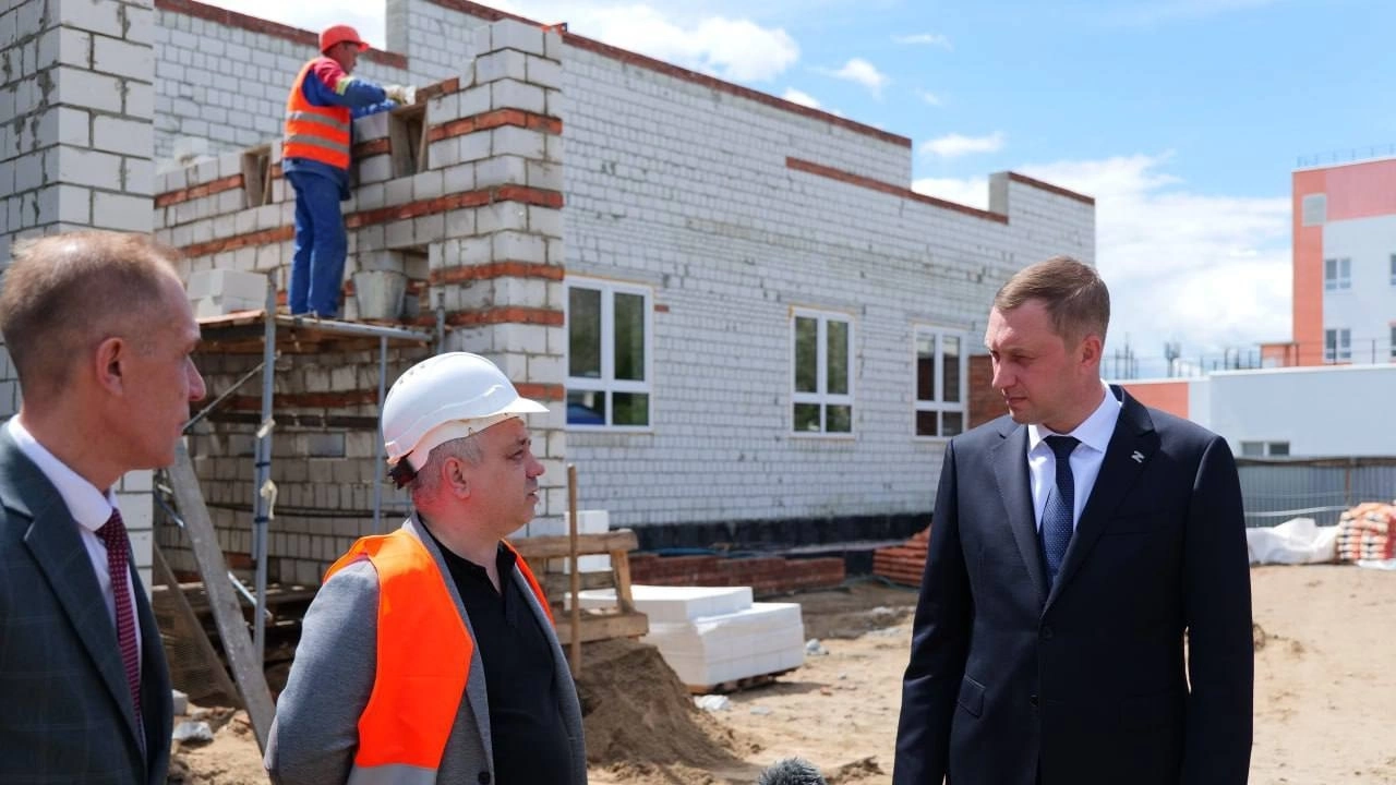 В Саратове строится детская поликлиника на 150 посещений в смену 