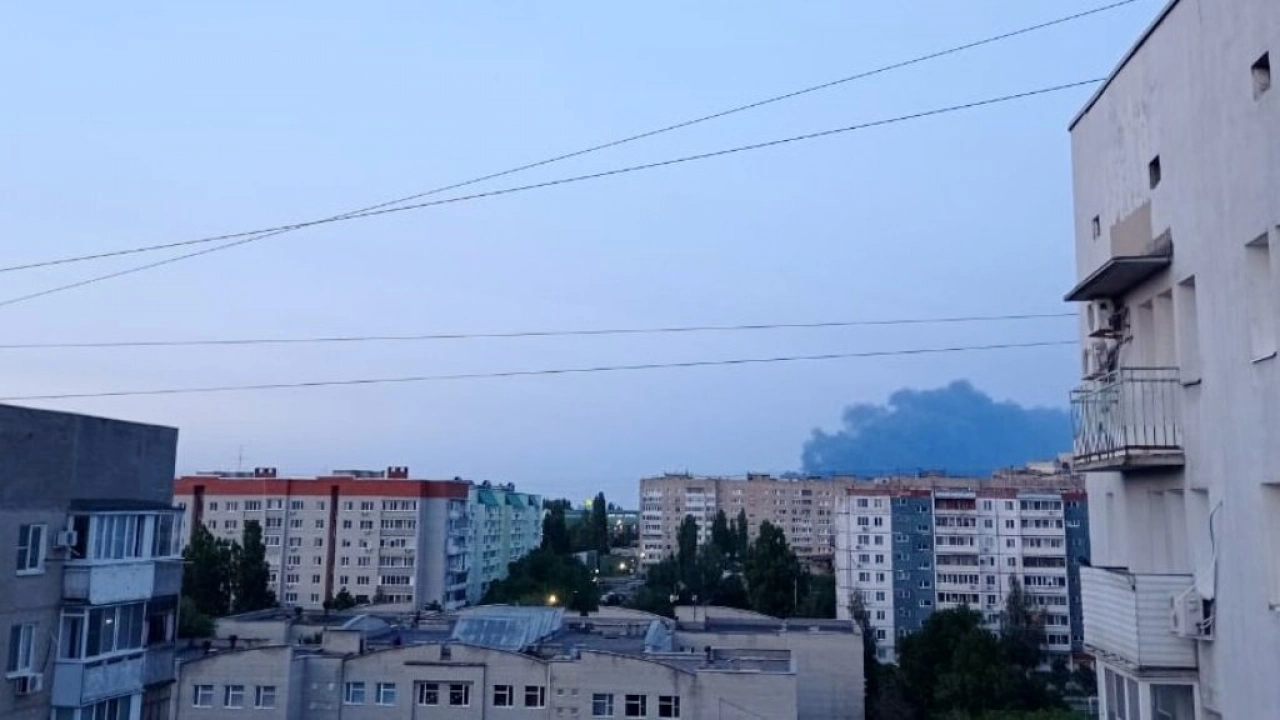 Бусаргин сообщил о возгорании на предприятии Энгельса из-за БПЛА